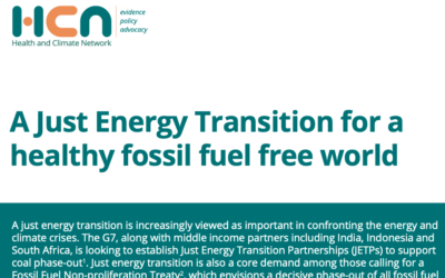 Report: Healthy Fossil Fuel Free World Means Re-Imagining New Clean Energy Future